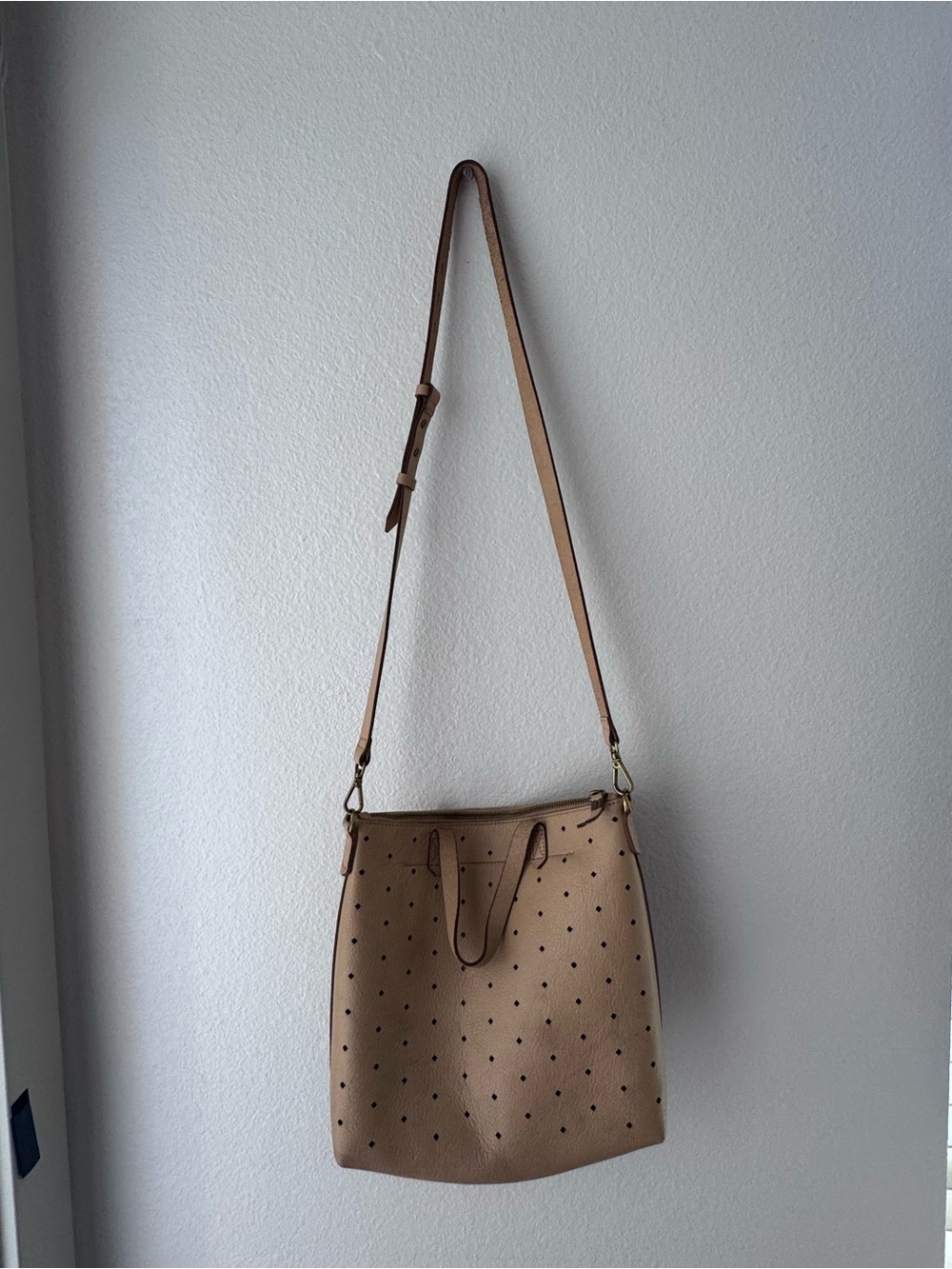 Madewell Mini Transport Tote Camel